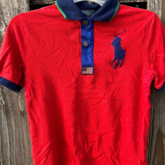 Polo Ralph Lauren Big Pony Shirt 
Functional Zipper and button - Picture 4 of 5
